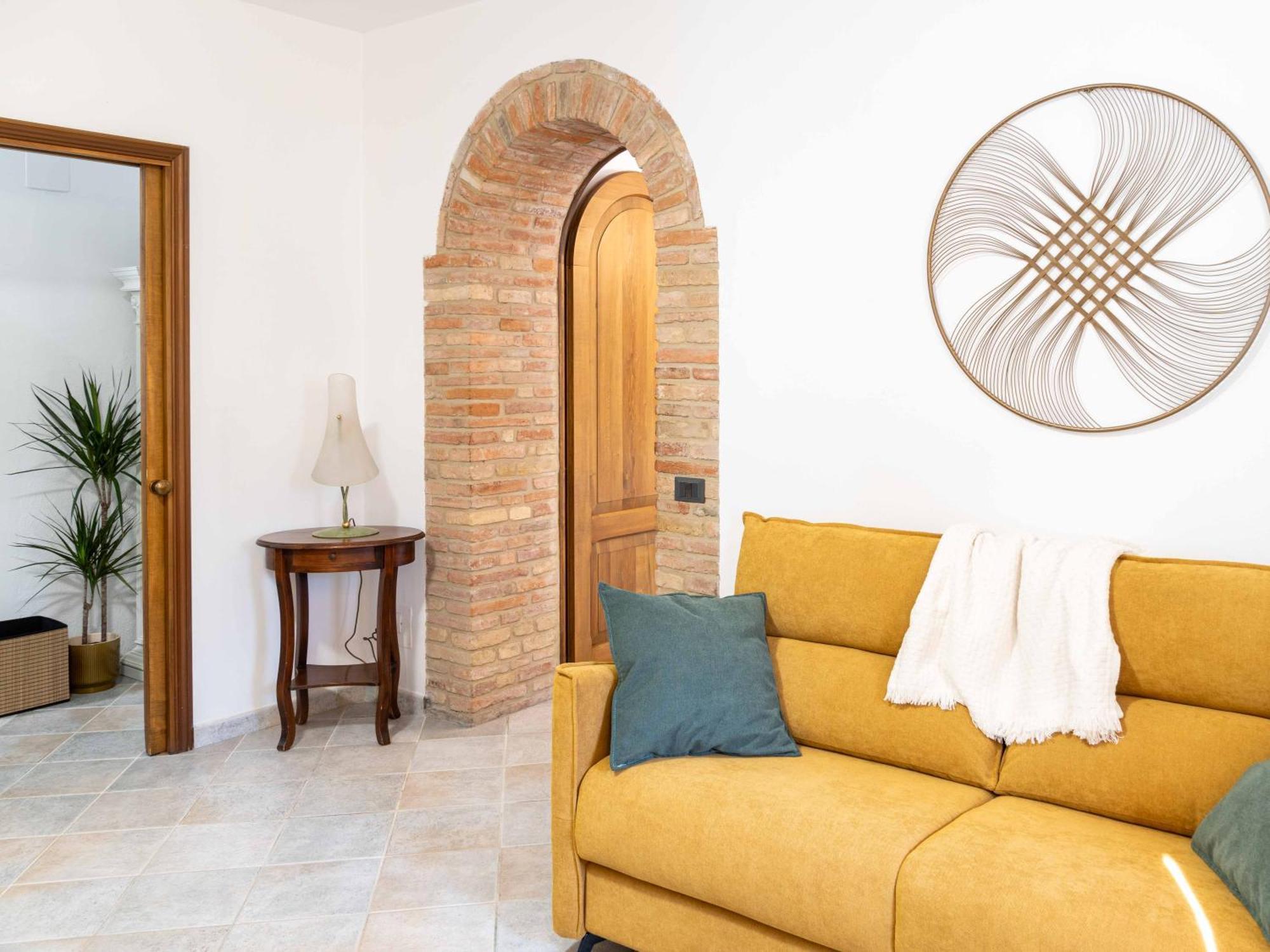 Casa Serena - Appartamento A San Gimignano Bagian luar foto
